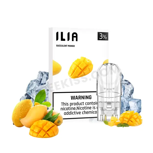 【升級版口味推薦】哩亞ILIA煙彈三重芒果