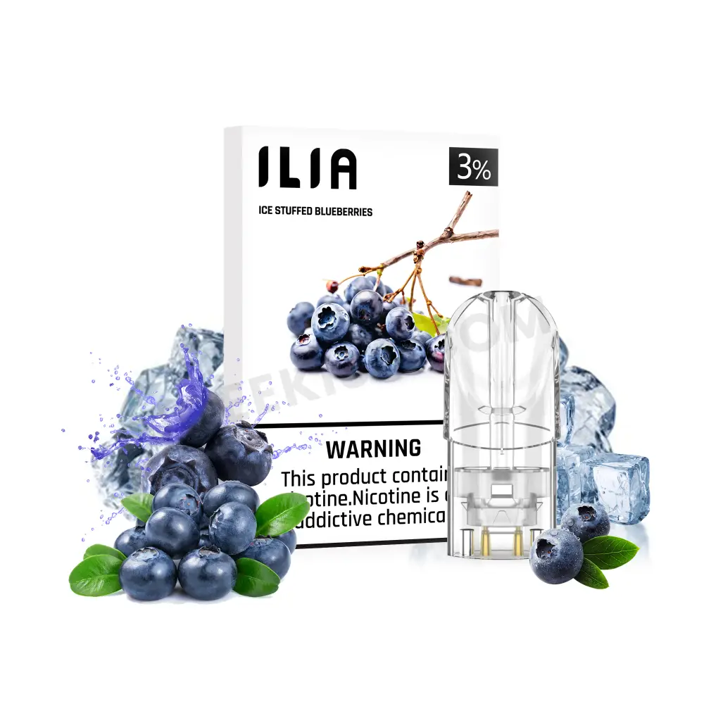 【升級版口味推薦】哩亞ILIA煙彈3顆藍莓