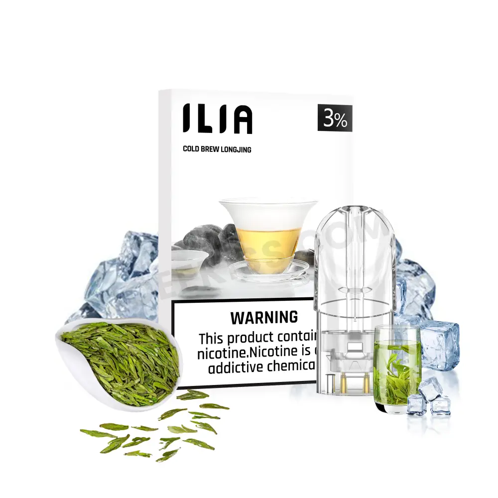 【升級版口味推薦】哩亞ILIA煙彈冷萃龍井