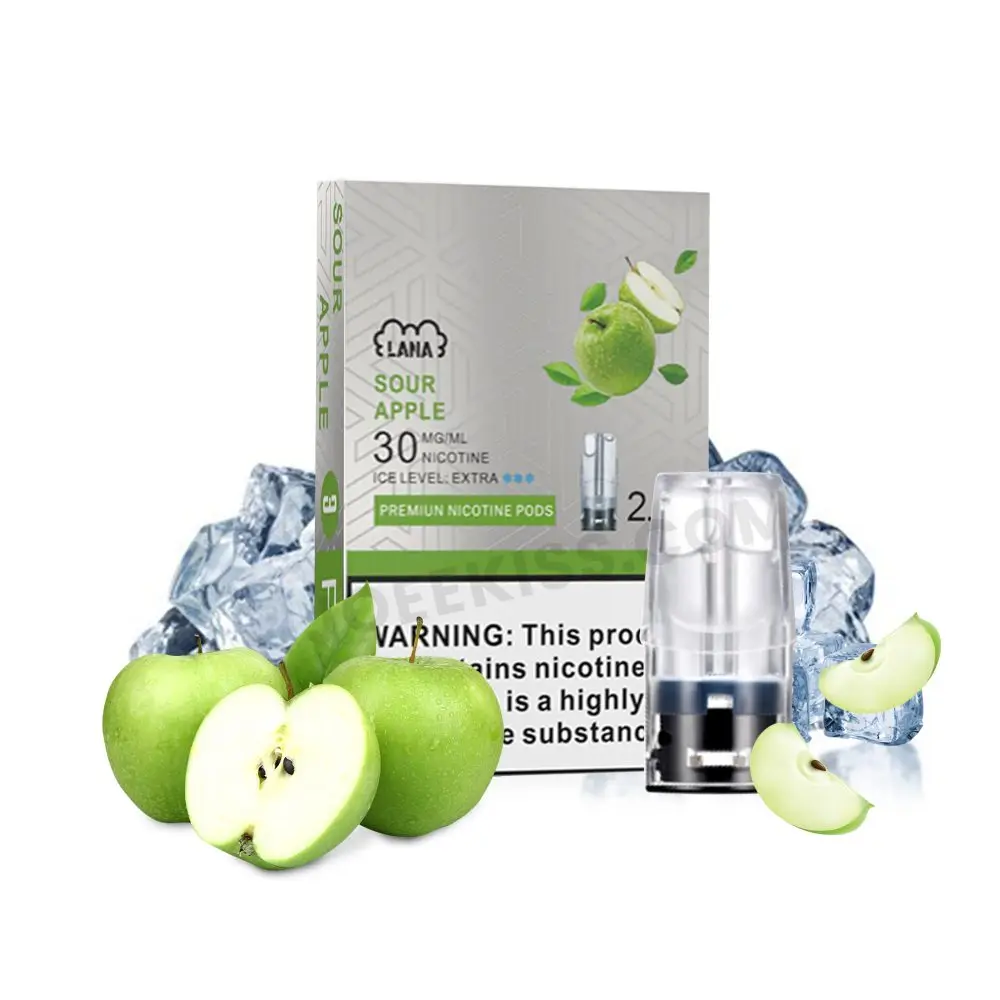 LANA電子煙煙彈青蘋果