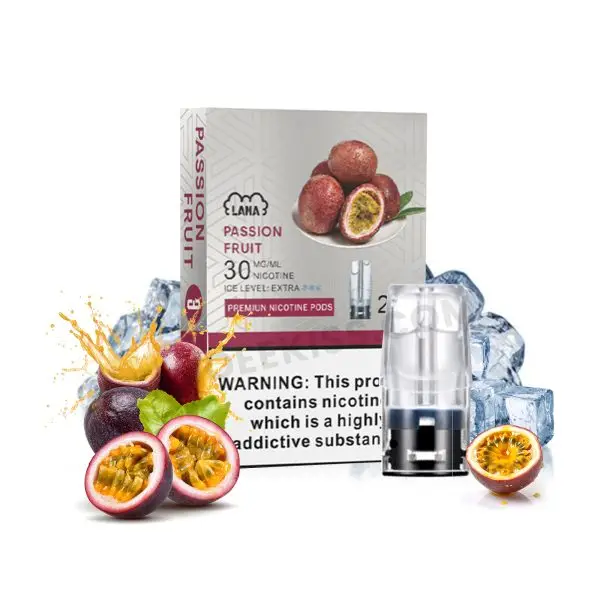 LANA電子煙3顆煙彈百香果