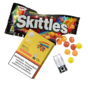 LANA電子煙3顆煙彈彩虹糖