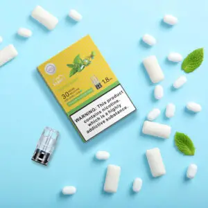 LANA電子煙3顆煙彈薄荷口香糖