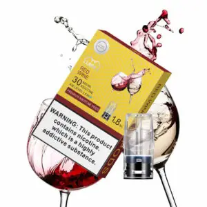 LANA電子煙3顆煙彈紅酒