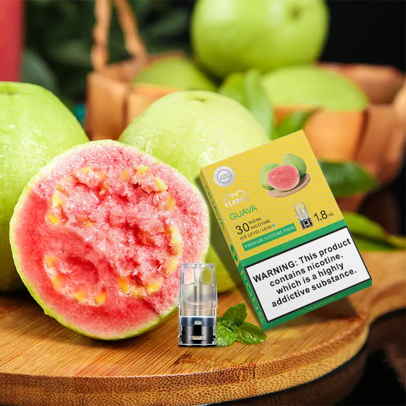 LANA電子煙3顆煙彈紅心芭樂