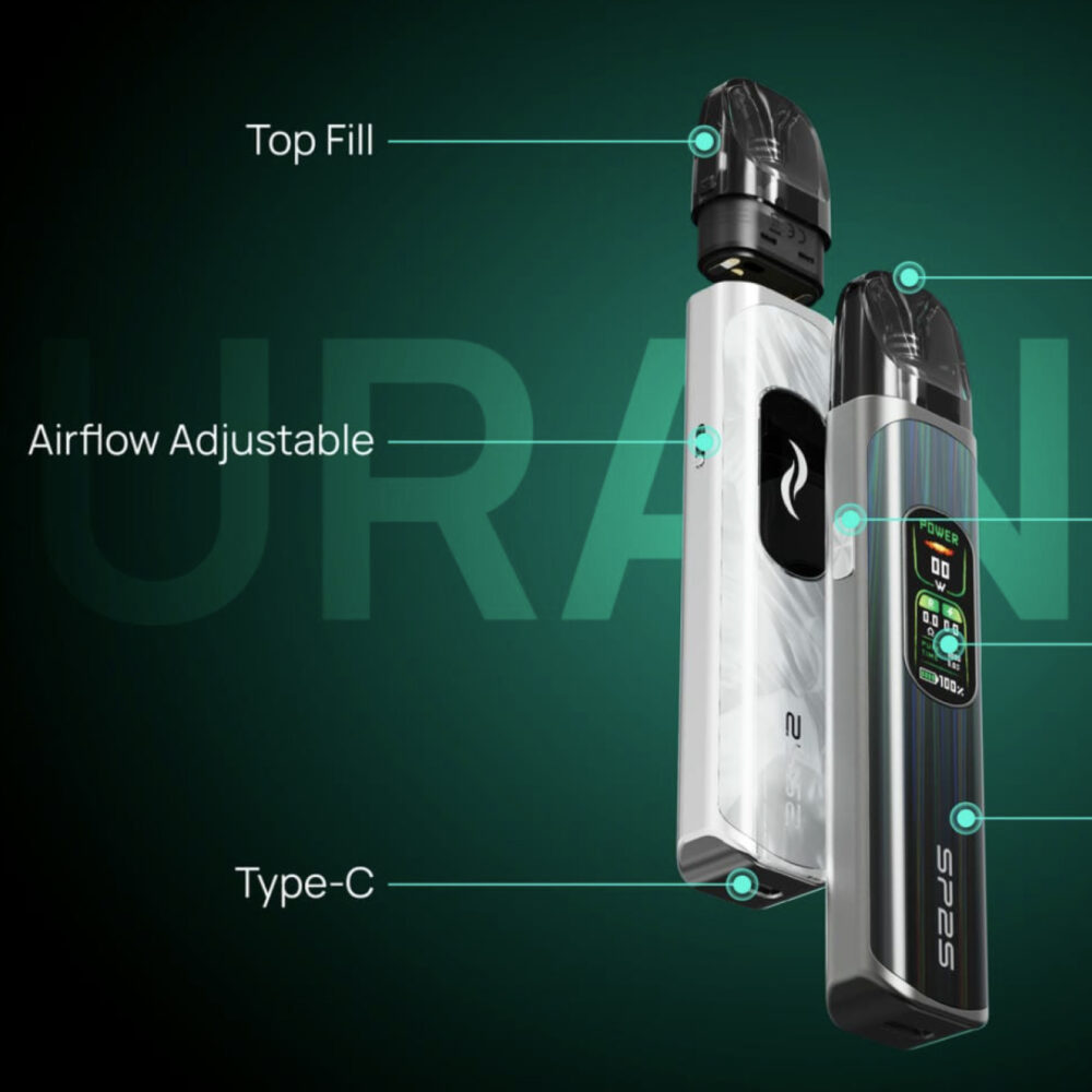 SP2S天王星URANUS電子煙空倉0.6Ω